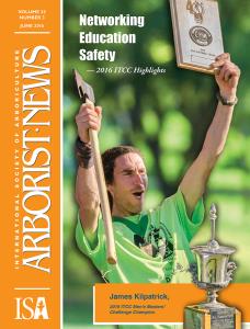 June 2016 issue of Arborist News