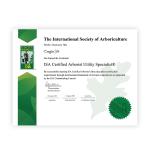Certificate Packet - ISA Certified Arborist Utilit