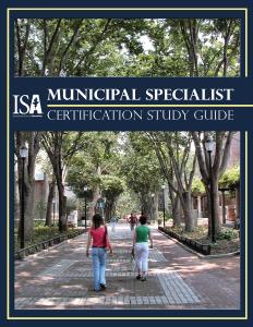 Municipal Specialist Study Guide Cover