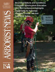 Tree risk Assessment - structural defects and cond