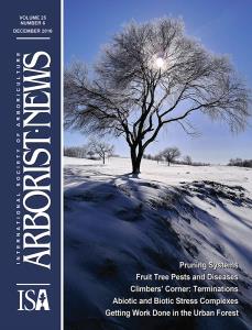 2016 December issue of Arborist News