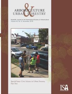 Arboriculture & Urban Forestry